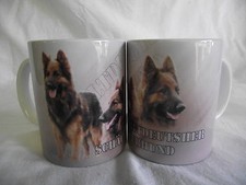 Tasse / Mug - motif chien  BERGER ALLEMAND Poil Long