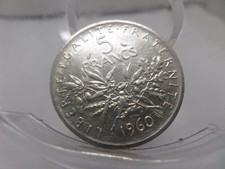 Pièce de monnaie argent 5