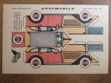 Maquette papier Automobile