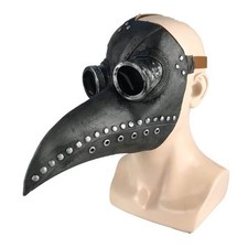 Masque Halloween Médecin de la Peste Bec Oiseau Corbeau Déguisement Horreur