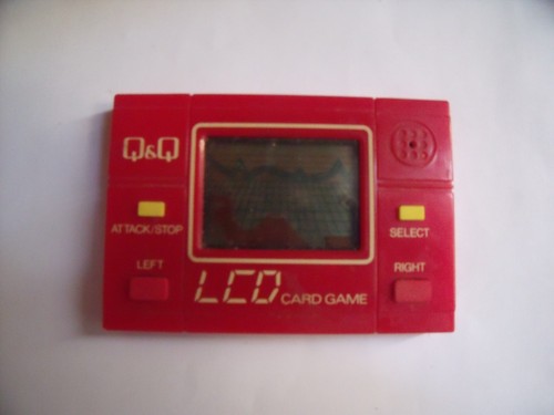 Jeu vintage lcd card - q&q, game