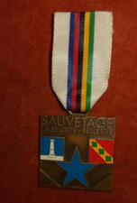 Jolie médaille Suisse SAUVETAGE LA BELOTTE-BELLERIVE Genève Huguenin LE LOCLE