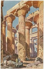  toile tableaux ruine Egypte