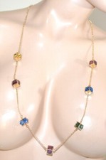 Sautoir femme or pampilles