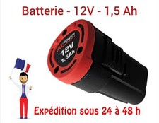Batterie - 12V - 1,5 Ah Ferm