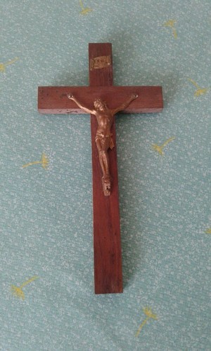 Crucifix bois christ - en,