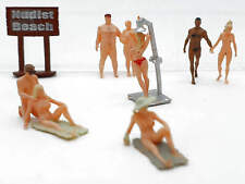 Figurines Iberplace 30002 plage nudiste H0 échelle 1:87 modélisme