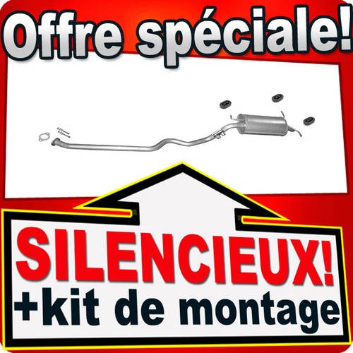 Silencieux arriere pour - silencieux,