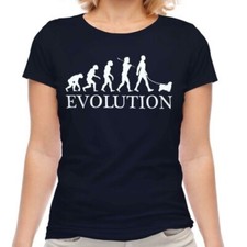 Tibétain Epagneul Évolution De Homme Femmes T-Shirt Chien Amant Gift Walker