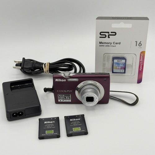 Nikon coolpix s3000 12mp - coolpix,