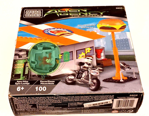 Mega bloks alien agency - alien,