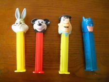 Vtg 1980s Pez Dispenser Lot