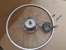 Roue arrière 600 B x 50 cyclomoteur ancien Rhoson Rhosonnette pour moteur VAP 4