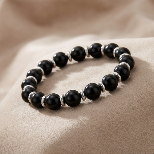 Bracelet shungite 12mm 21cm