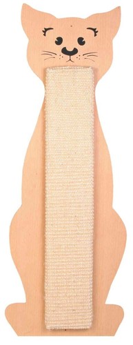 Griffoir chat bois sisal - griffoir, en