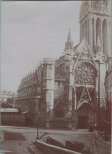 France, Caen, Eglise Saint-Pierre Vintage print, tirage d'époque,  Tirage