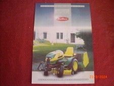 BROCHURE  PUBLICITAIRE   MICRO  TRACTEURS   BARBIERI        EN  ITALIEN