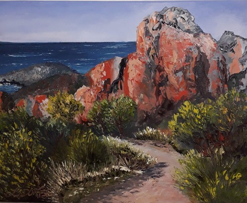 Tableau huile couteau - huile, au