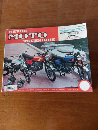 Revue moto technique 13 - moto, no