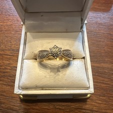 Bague or 18k avec Brillants