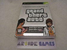 DOUBLE PACK GTA GRAND THEFT AUTO III + VICE CITY XBOX PAL FR (vendeur pro)