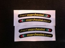 Autocollants Résinés 3D Cercles MARCHESINI Forgés Jaune Et Noir