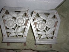 2 reposes piedsALU   FAUTEUILS ANCIENS de coiffeur