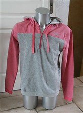 sweat capuche rose homme