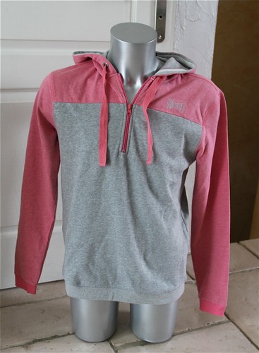 Sweat capuche rose - sweat,
