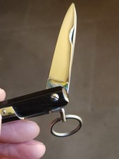  Couteau Jacques MONGIN Yatagan 14, 1Cm Pliable  Très Bon état KNIFE 