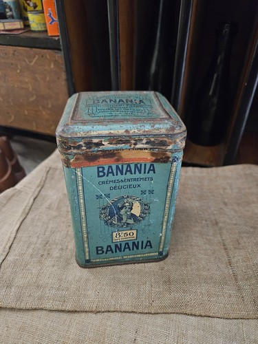 Boite publicitaire ancienne - ,