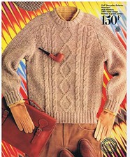 PUBLICITE ADVERTISING 104 1982 Pull 'NOUVELLES GALERIES Monsieur'style irlandais