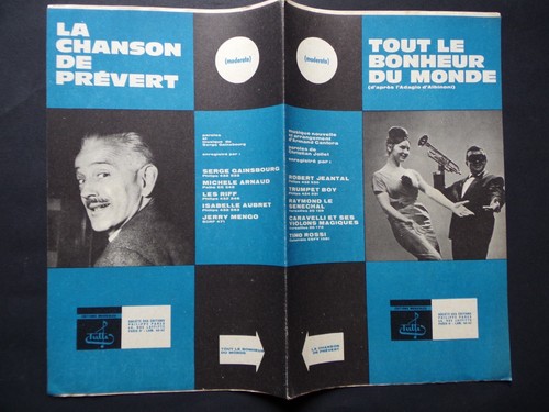 Partition tout bonheur du - le,