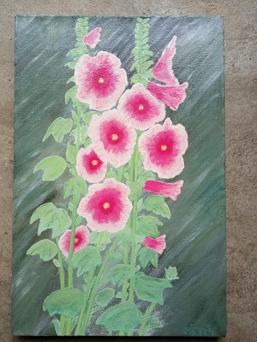Peinture huile sur toile - huile,