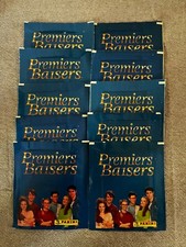 10 POCHETTES PACKETS SEALED FERMEES PANINI PREMIERS BAISERS 1993 RARE COLLECTOR