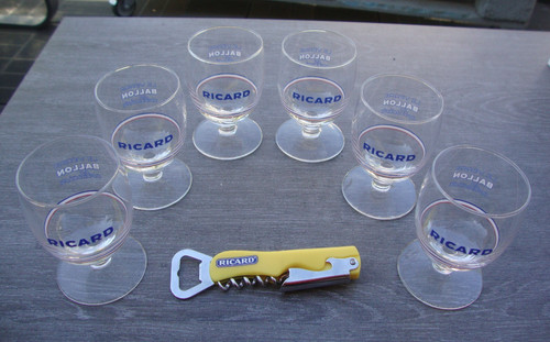 Verres ricard collector - ricard, +