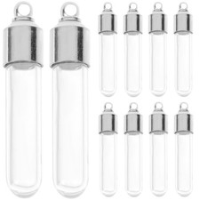  10 Pcs Mini Flacons En Verre