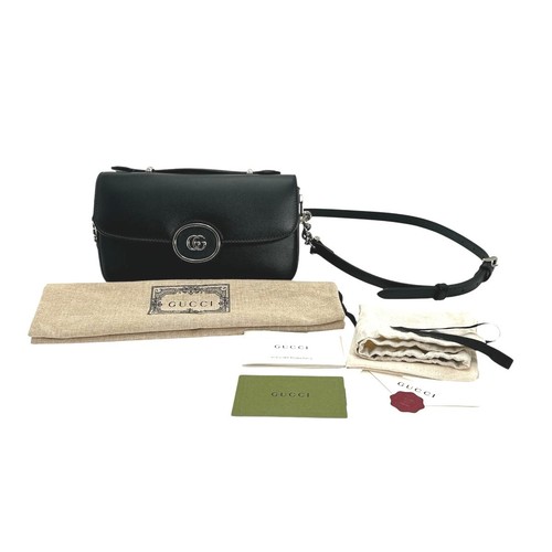 Sac bandoulière gucci double - sac,
