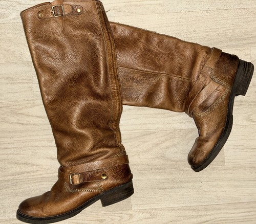 Bottes cavalière cuir kookai - kookai,