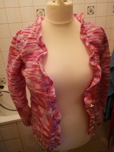 Tres beau gilet laine fait - beau,