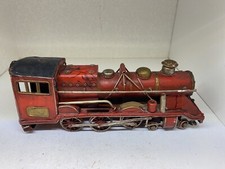 Train Locomotive Rouge - Train miniature - Vintage Rare - état correct