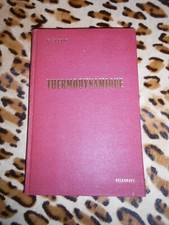DUBOIS E. : Thermodynamique - Delagrave, 1966