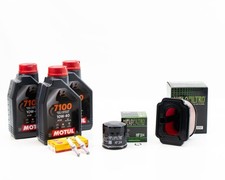 Kit Révision Filtres Bougies YAMAHA MT-07 de 2014 à 2025 MOTUL 7100 10W40
