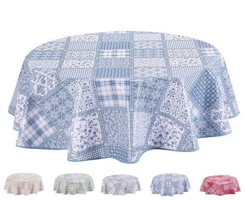 Nappe toile cirée pvc ronde - nappe,