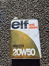 bidon d'huile ELF 2L