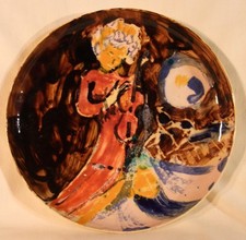 Assiette signée Jules