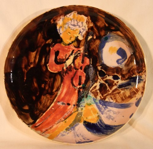 Assiette signée jules - assiette,