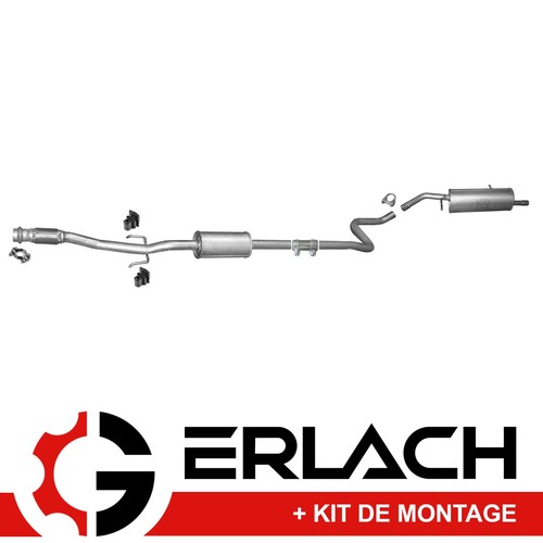 Echappement silencieux pour