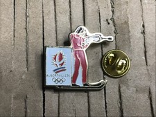 pins ALBERTVILLE BIATHLON 1992 signé COJO. Jeux Olympiques ski tir SAVOIE FRANCE