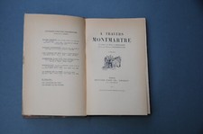Montmartre Paris O.Charpentier A travers Montmartre 1921 300 dessins de Marandat